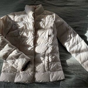 Tommy Hilfiger Women's White Puffer Jacket
